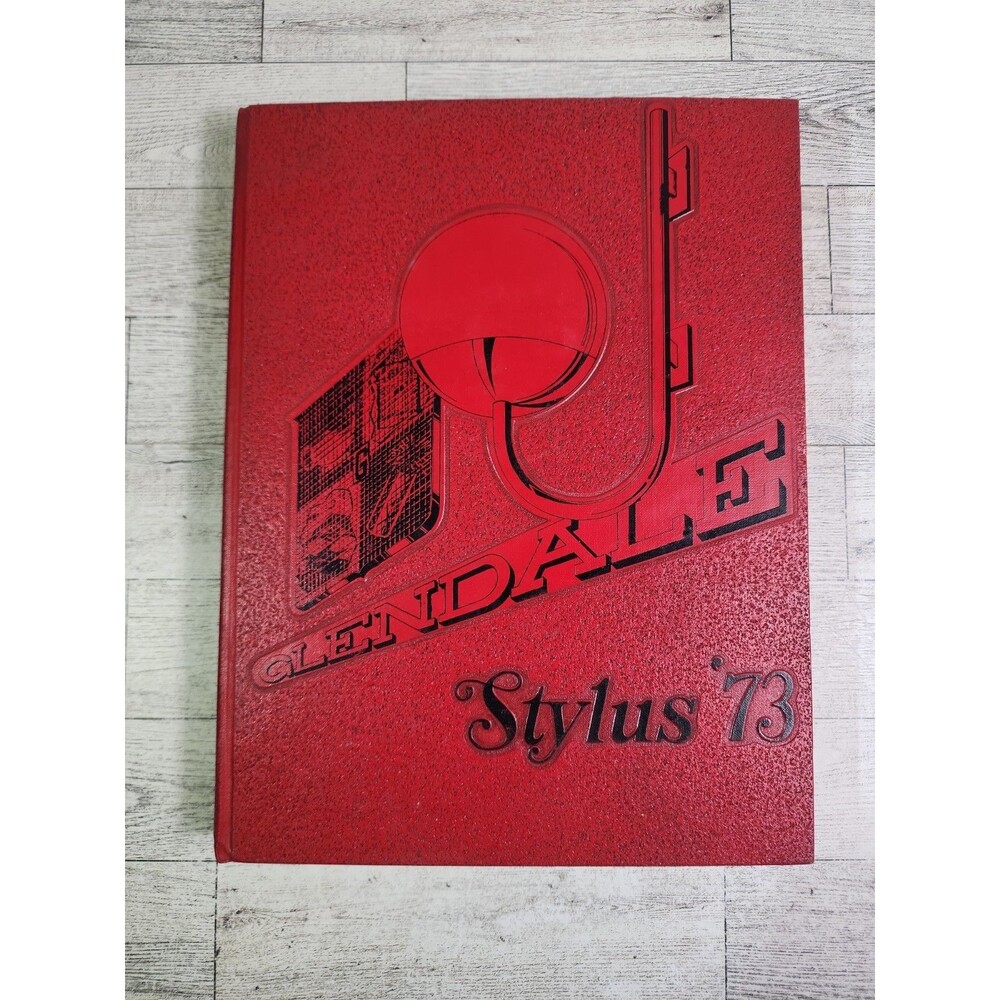 1973 Glendale High School Annual Yearbook Glendale California STYLUS Vintage